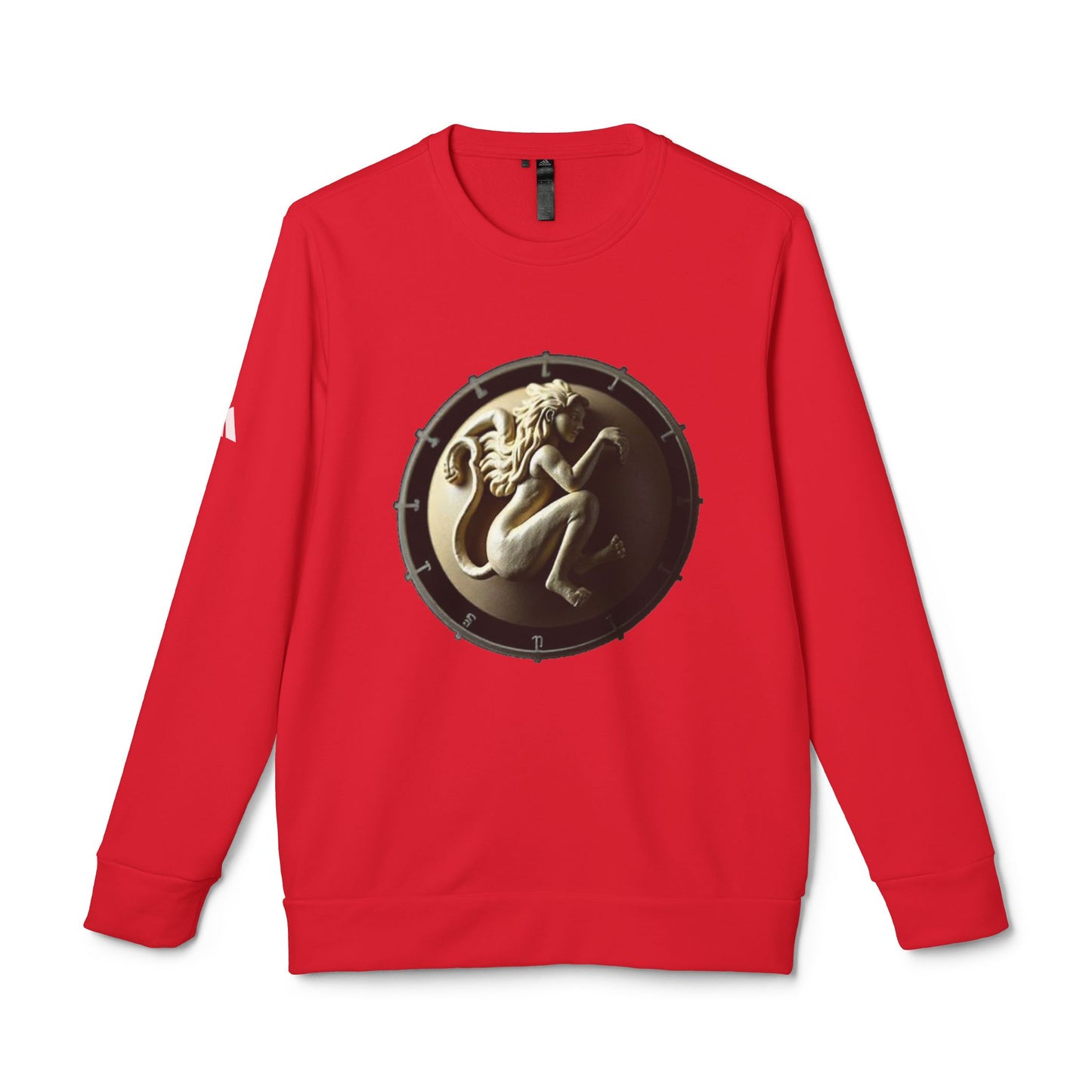 Adidas, Unisex Fleece Crewneck Sweatshirt, Virgo, Space Symbol, Zodiac