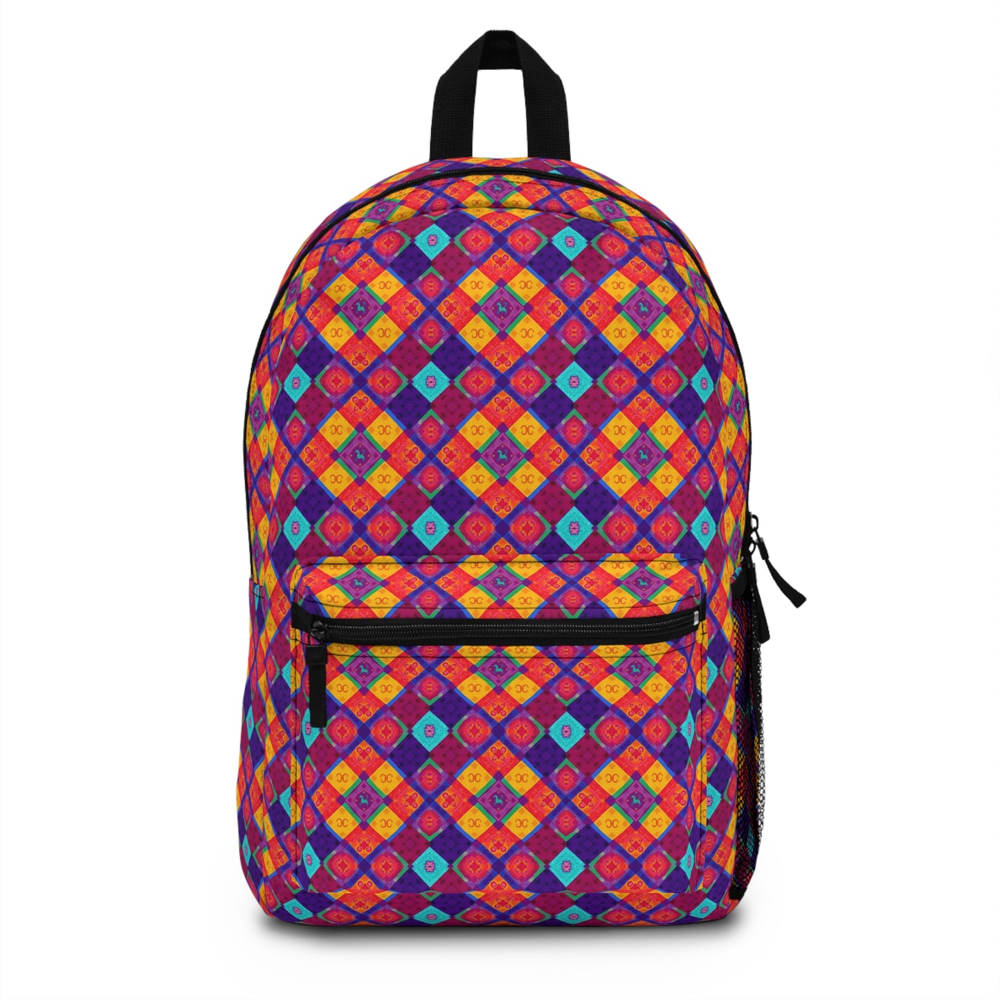 Backpack, Virgo, Zodiac v1, Shapes Pattern