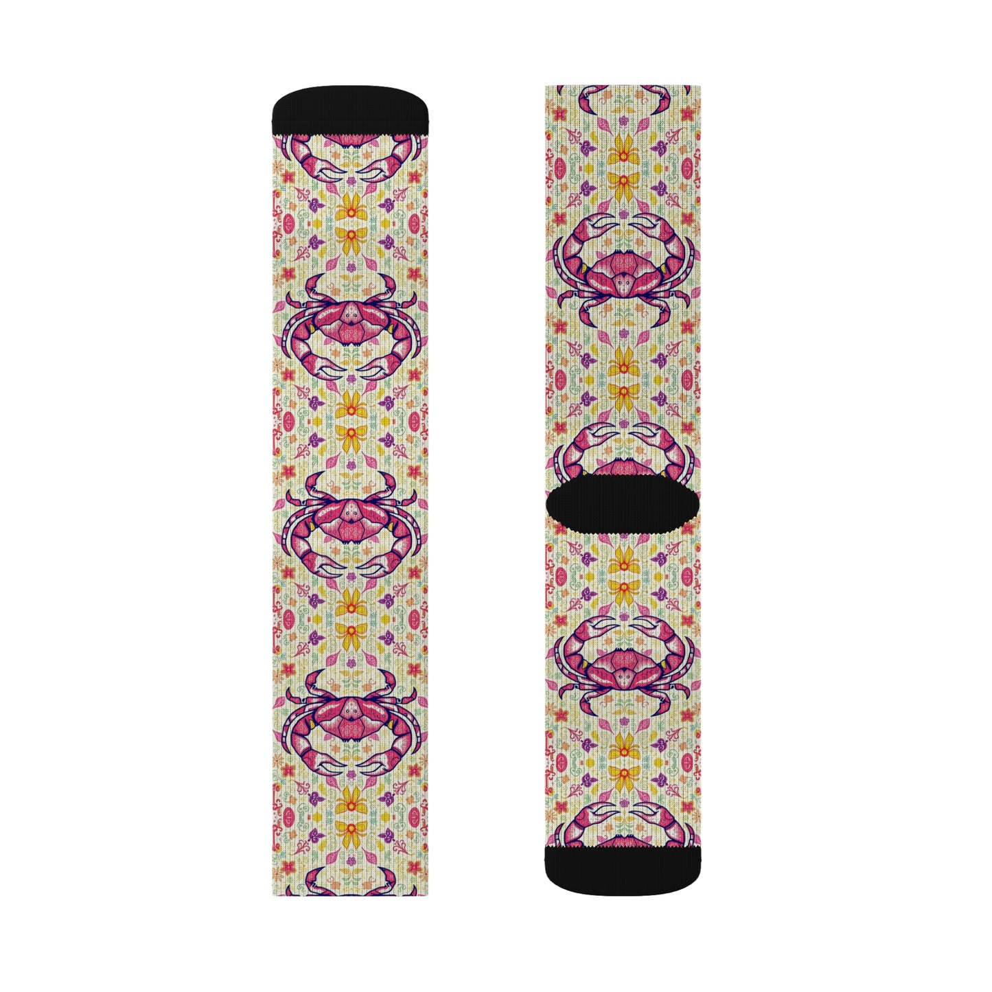 Sublimation Socks, Cancer, Zodiac v3, Pattern