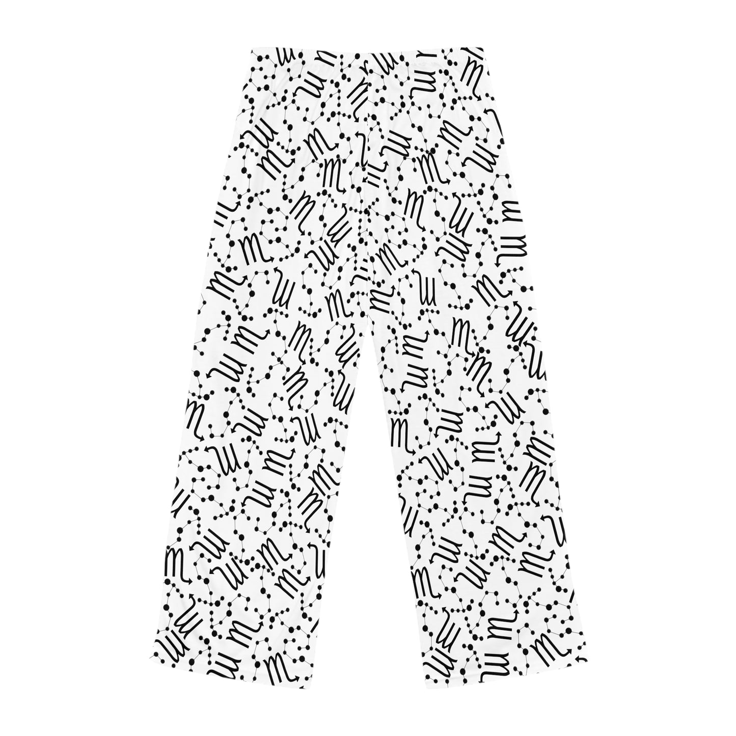 Women's Zodiac Pajama Pants (AOP) Scorpio Zodiac Sign