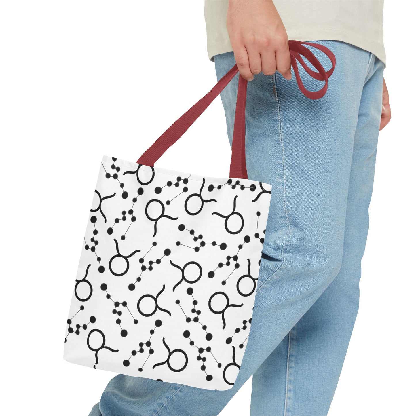 Tote Bag Taurus Zodiac sign AOP