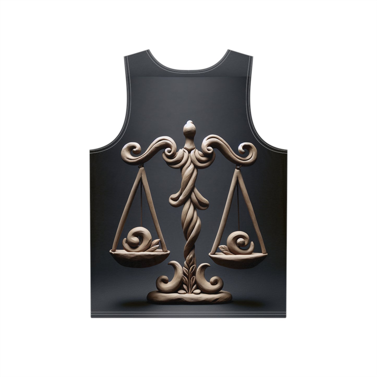 Men's Tank (AOP), Regular fit, Libra Zodiac Sign