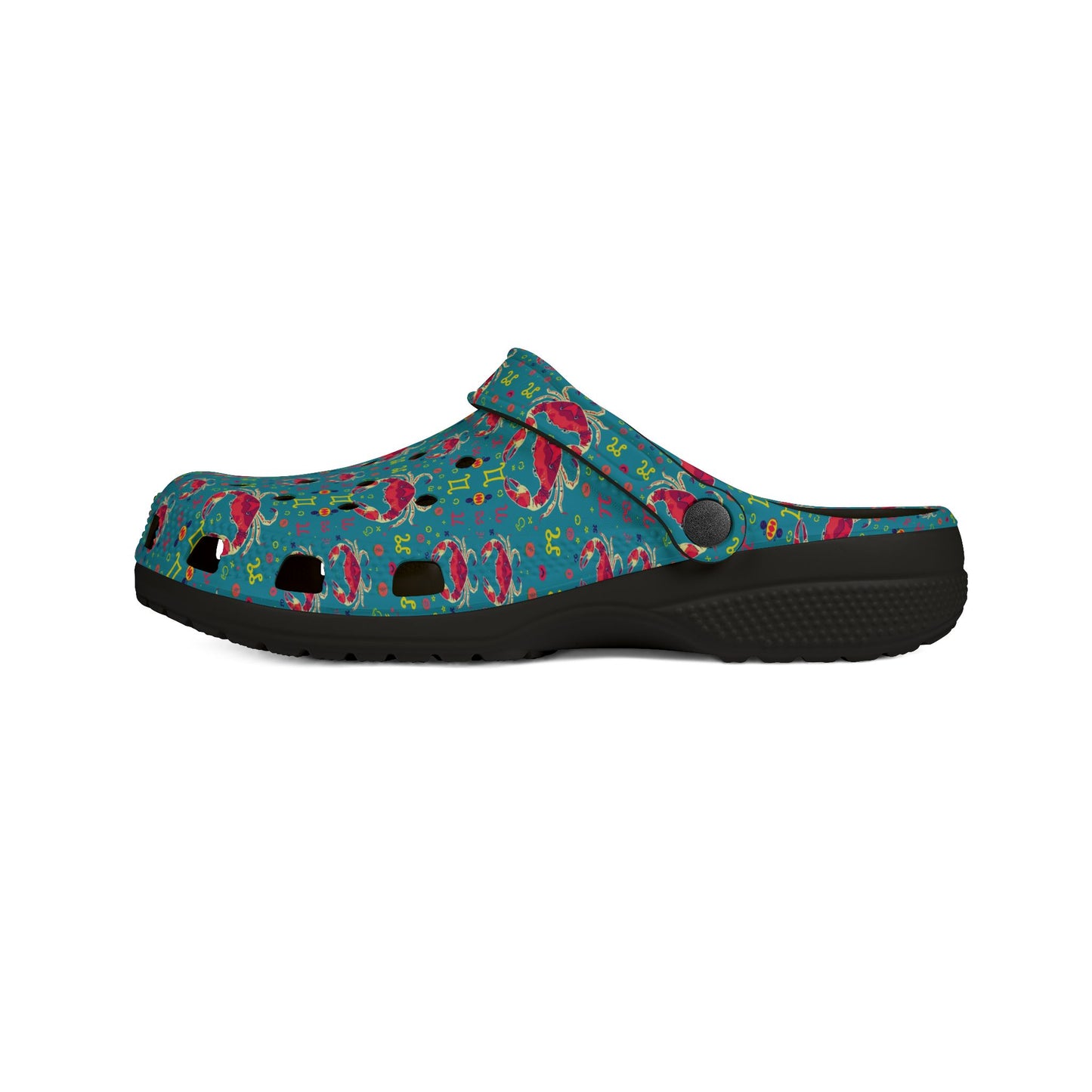 EVA Foam Rubber Shoes, (AOP), Cancer, Zodiac, Pattern