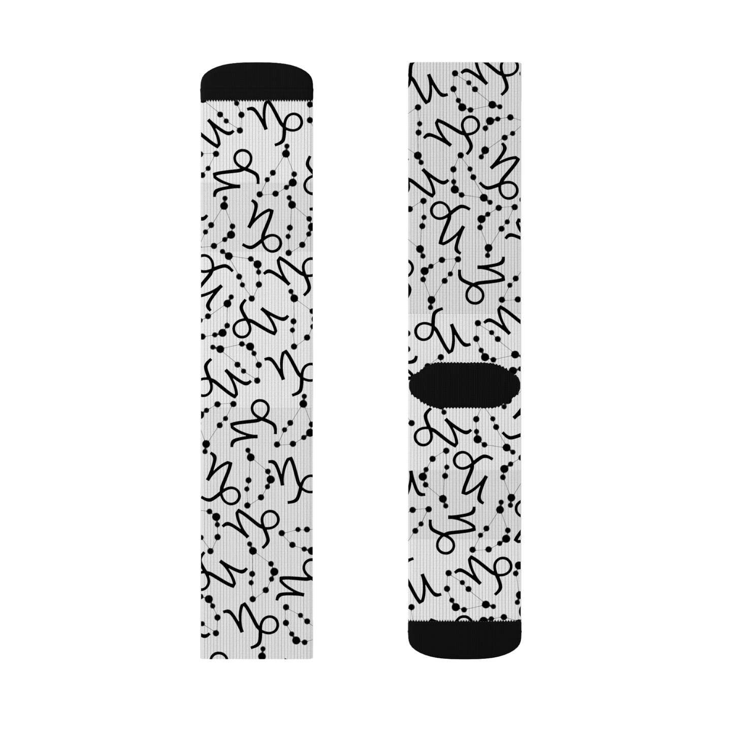 Zodiac Sublimation Socks Capricorn Zodiac sign