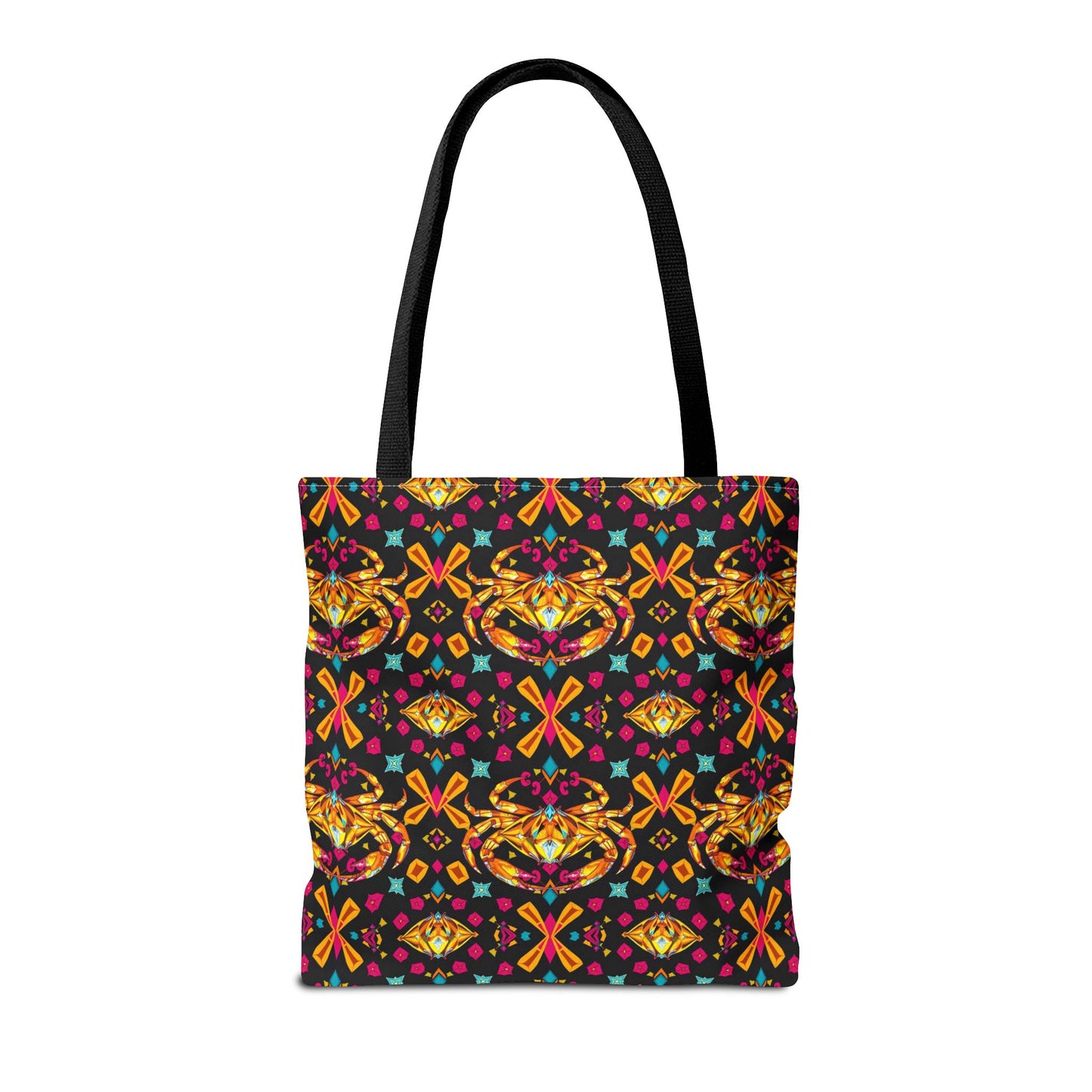 Tote Bag (AOP), Cancer, Zodiac v1, Jewel Pattern