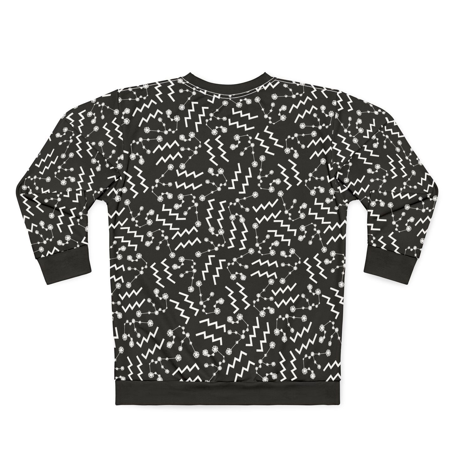 Zodiac AOP Unisex Sweatshirt Aquarius Zodiac Sign