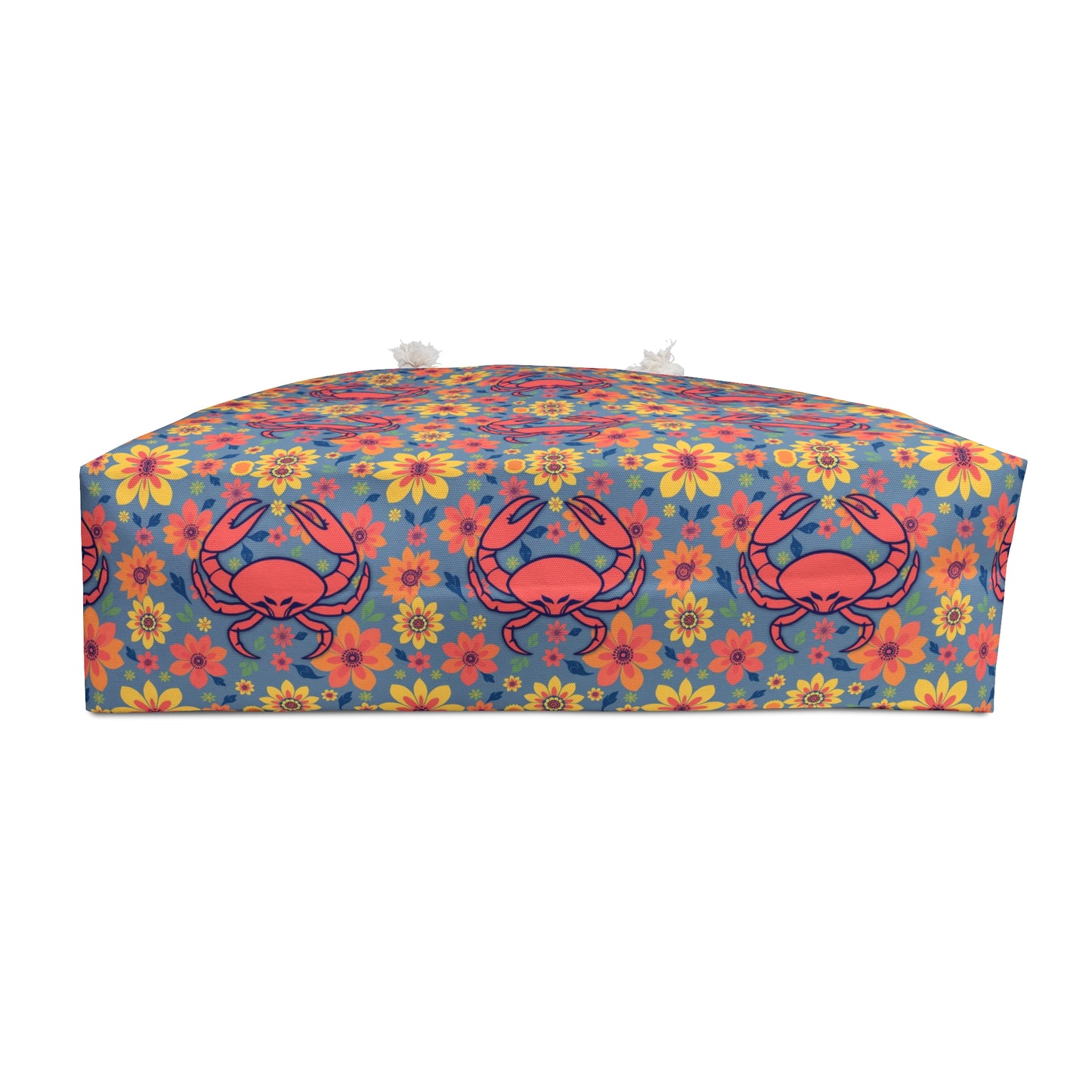 Weekender Bag, Cancer, Zodiac v2, Flower Pattern