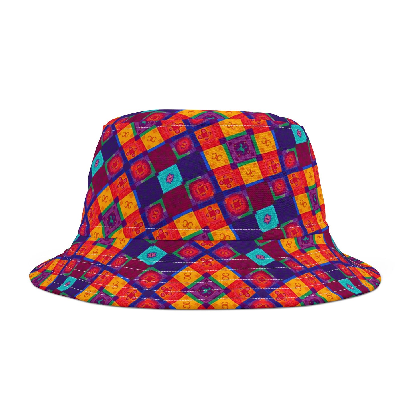 Bucket Hat, (AOP), Virgo, Zodiac Shape Pattern