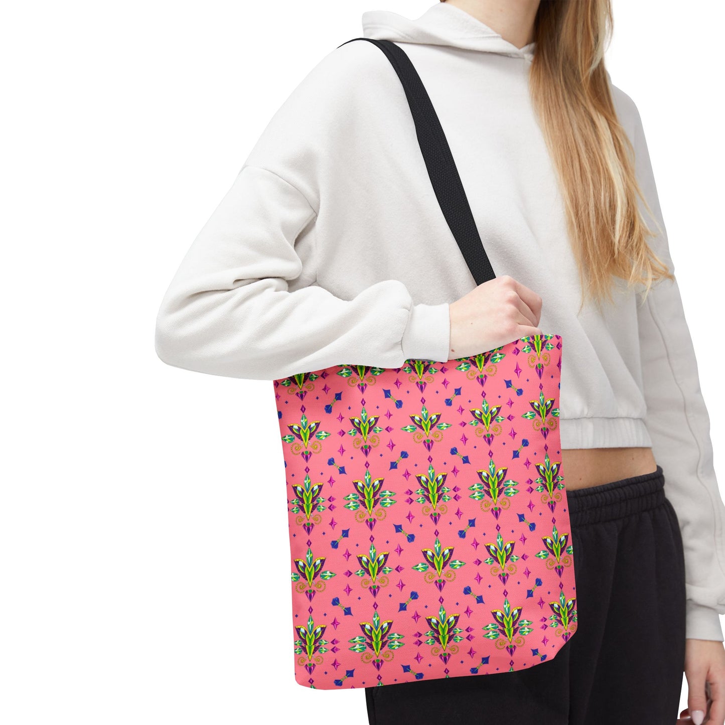 Tote Bag (AOP), Aquarius, Zodiac, Jewel Pattern