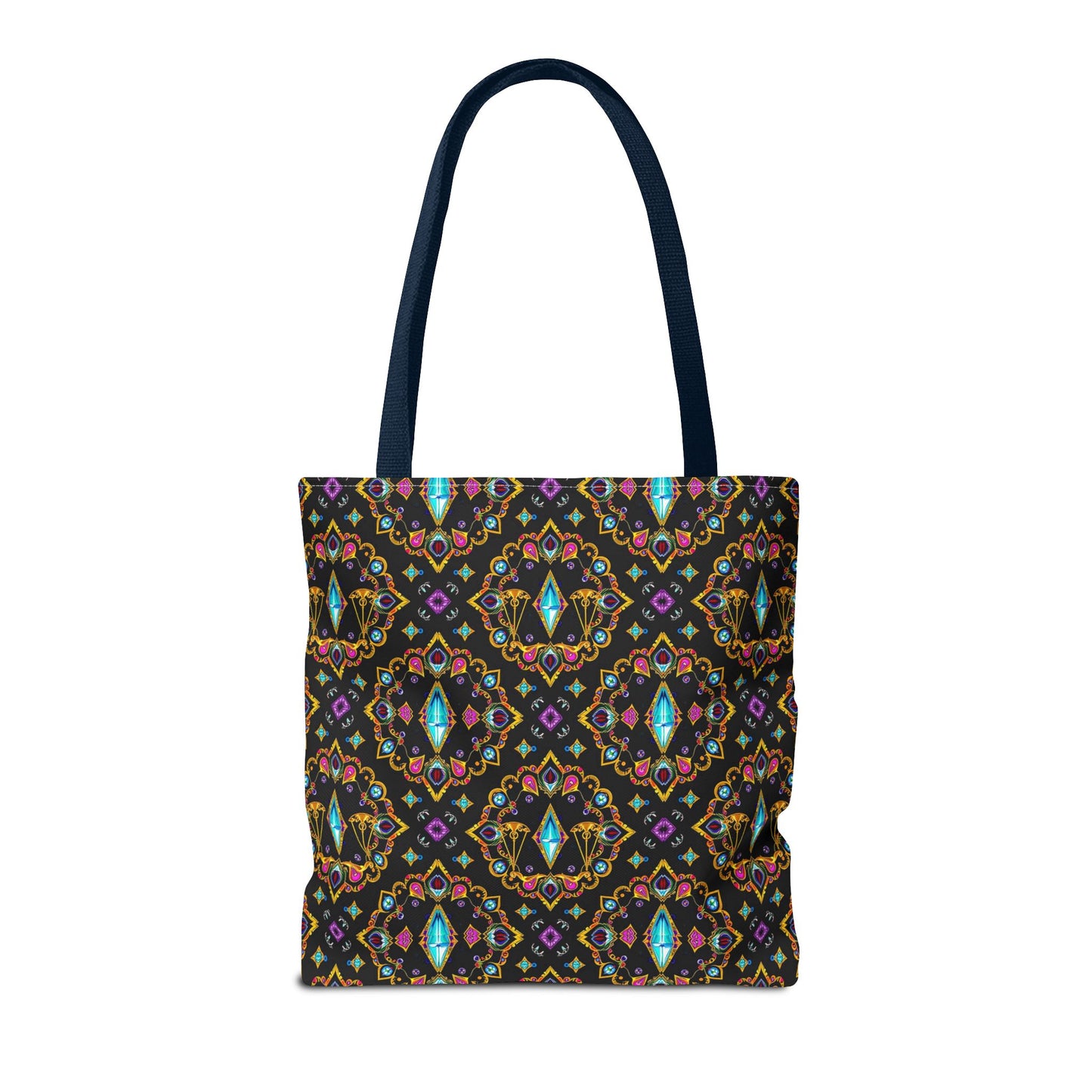 Tote Bag (AOP), Libra, Zodiac v1, Jewel Pattern