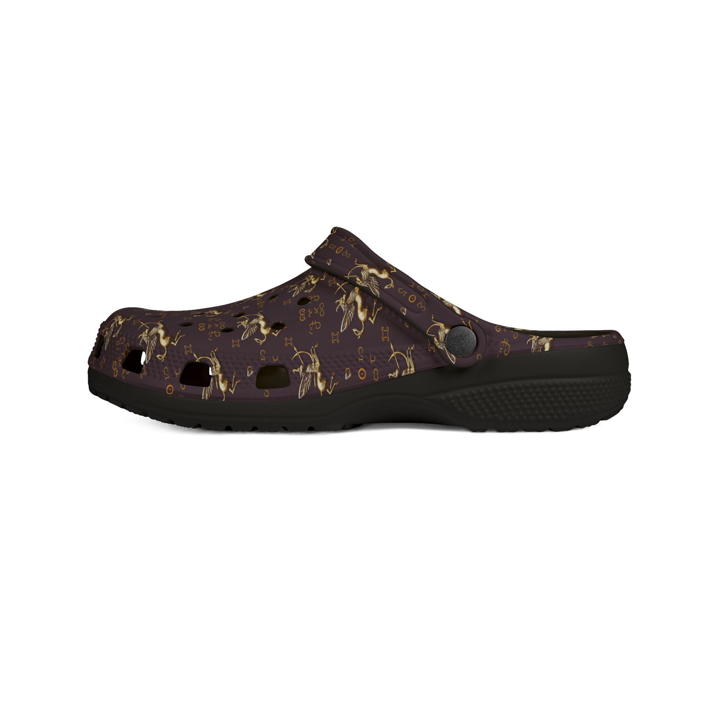 EVA Foam Rubber Shoes, (AOP), Sagittarius, Zodiac v2, Pattern