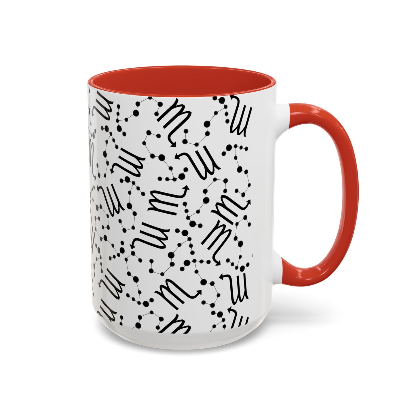 Accent Coffee Mug with the Scorpio sign (11, 15oz)