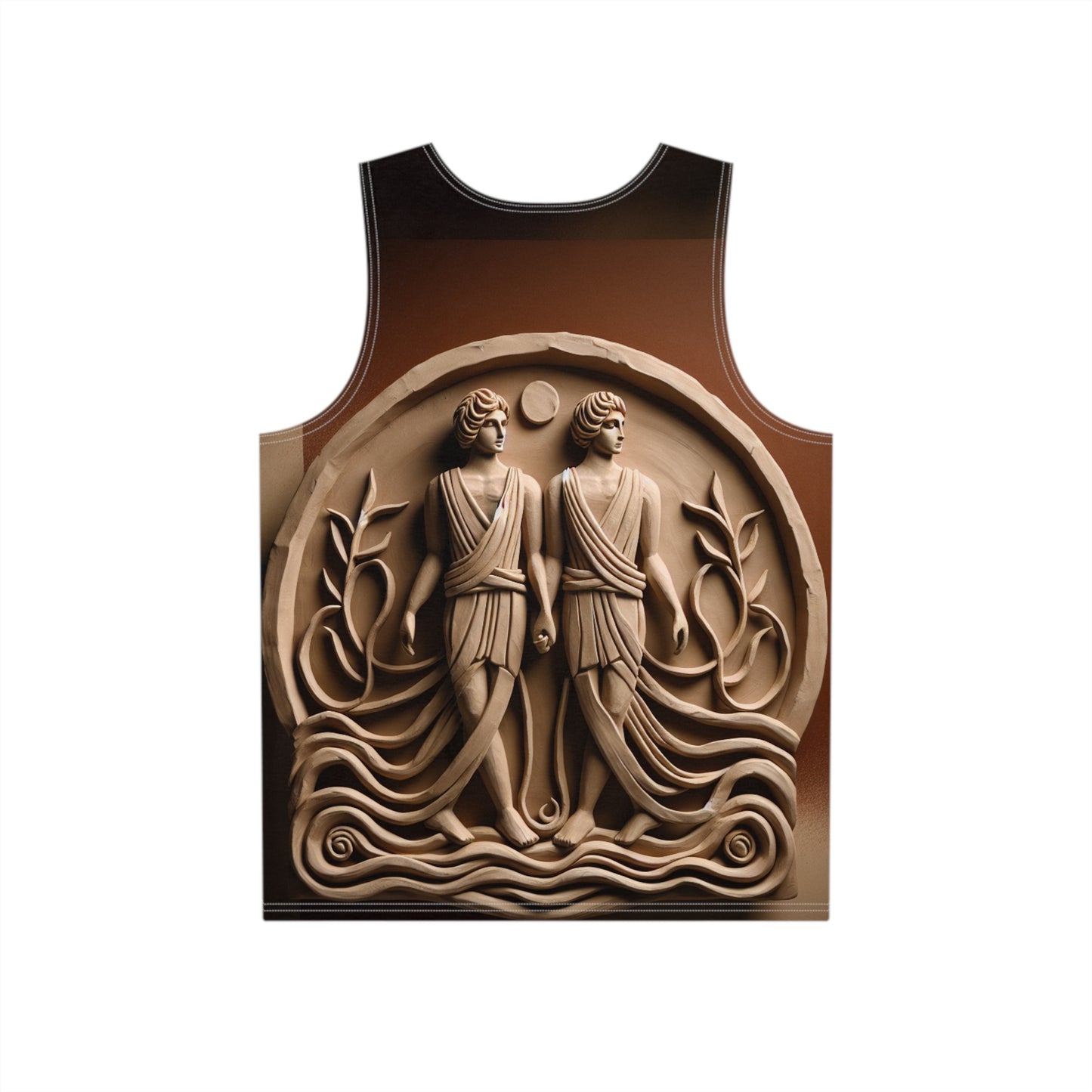 Men's Tank (AOP), Regular fit, Gemini Zodiac Sign