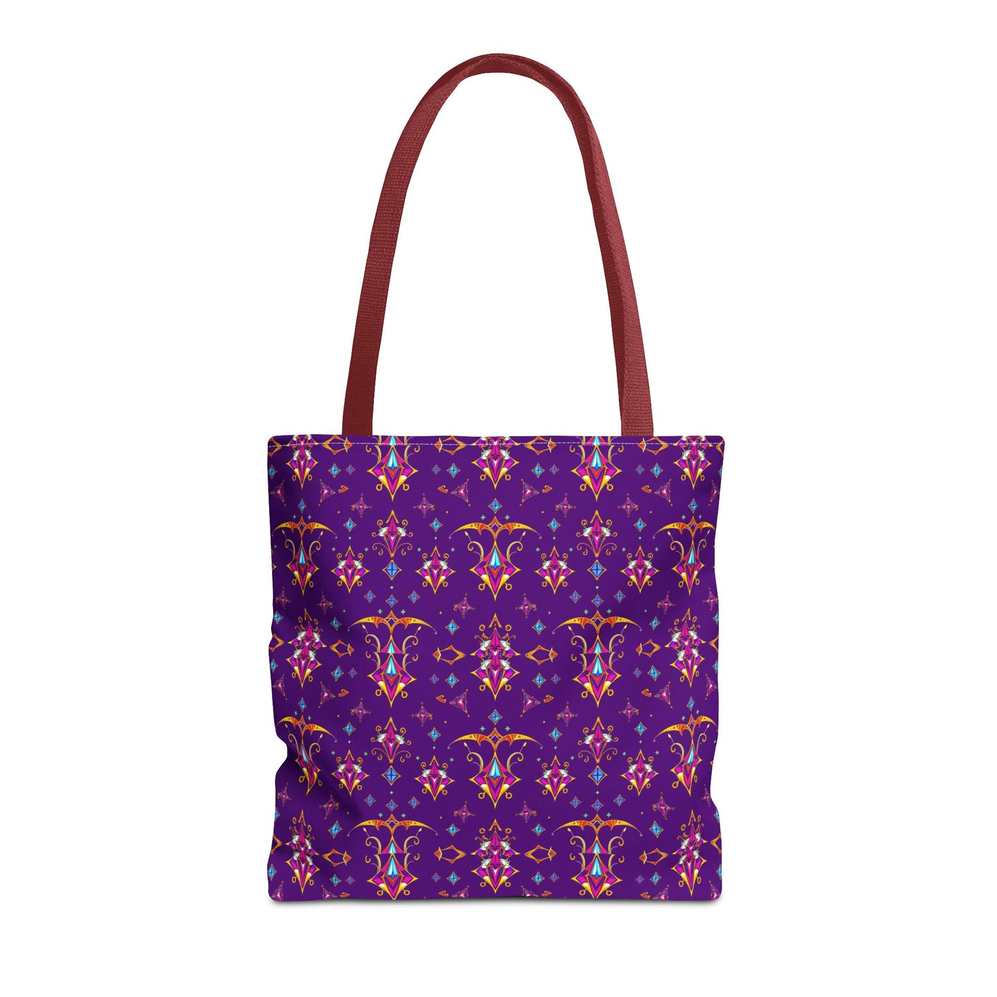 Tote Bag (AOP), Sagittarius, Zodiac, Jewel Pattern