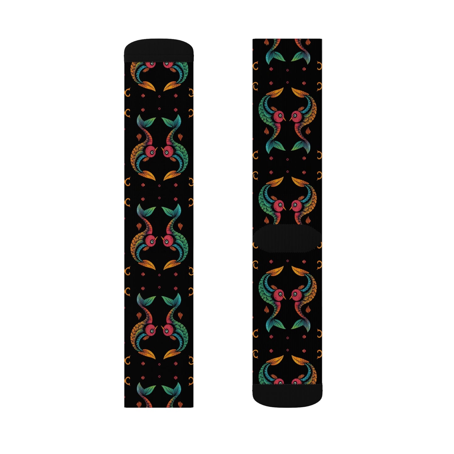 Sublimation Socks, Pisces, Zodiac v2, Pattern