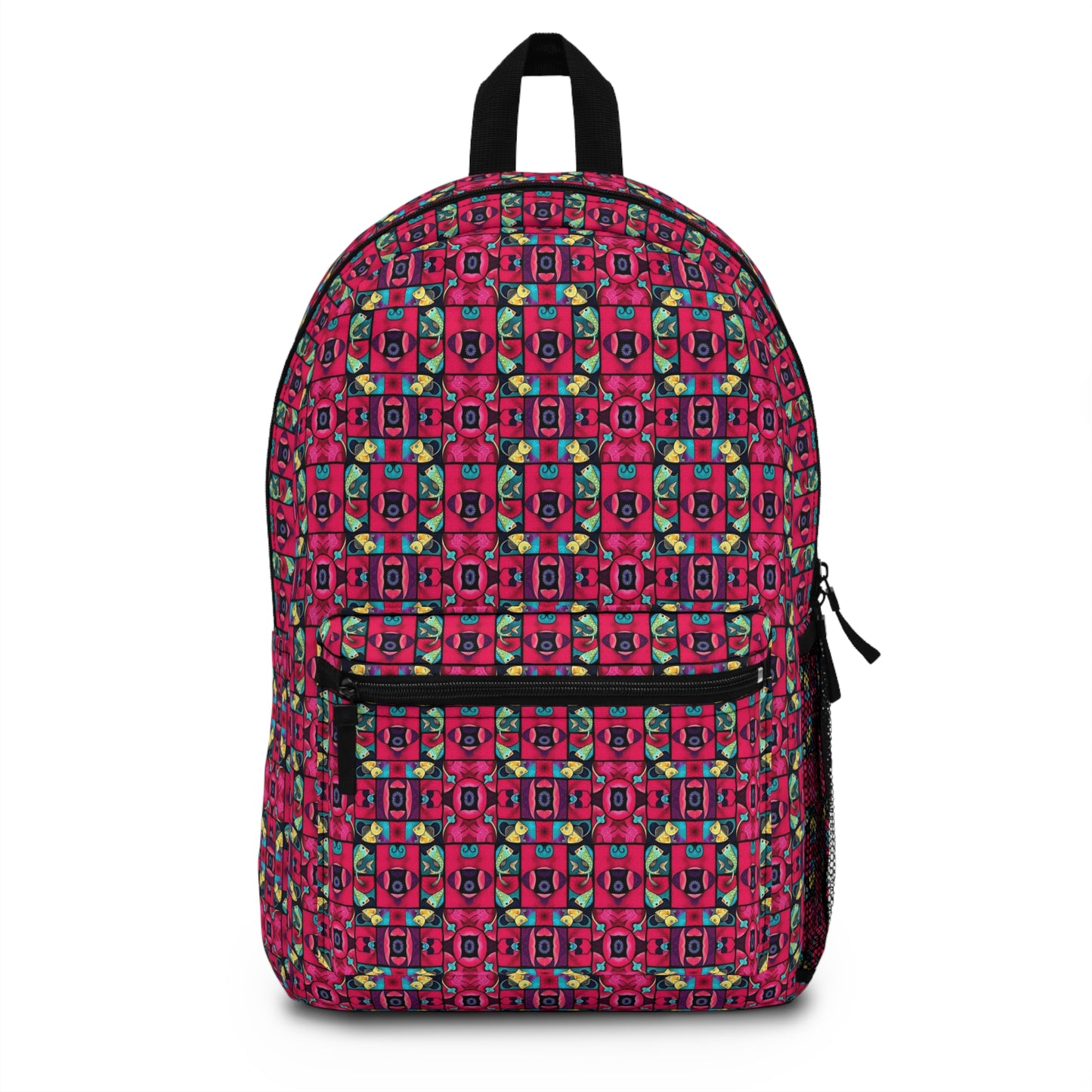 Backpack, Pisces, Zodiac, Shapes Pattern