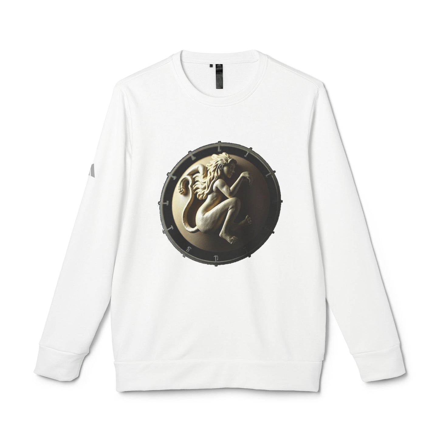 Adidas, Unisex Fleece Crewneck Sweatshirt, Virgo, Space Symbol, Zodiac