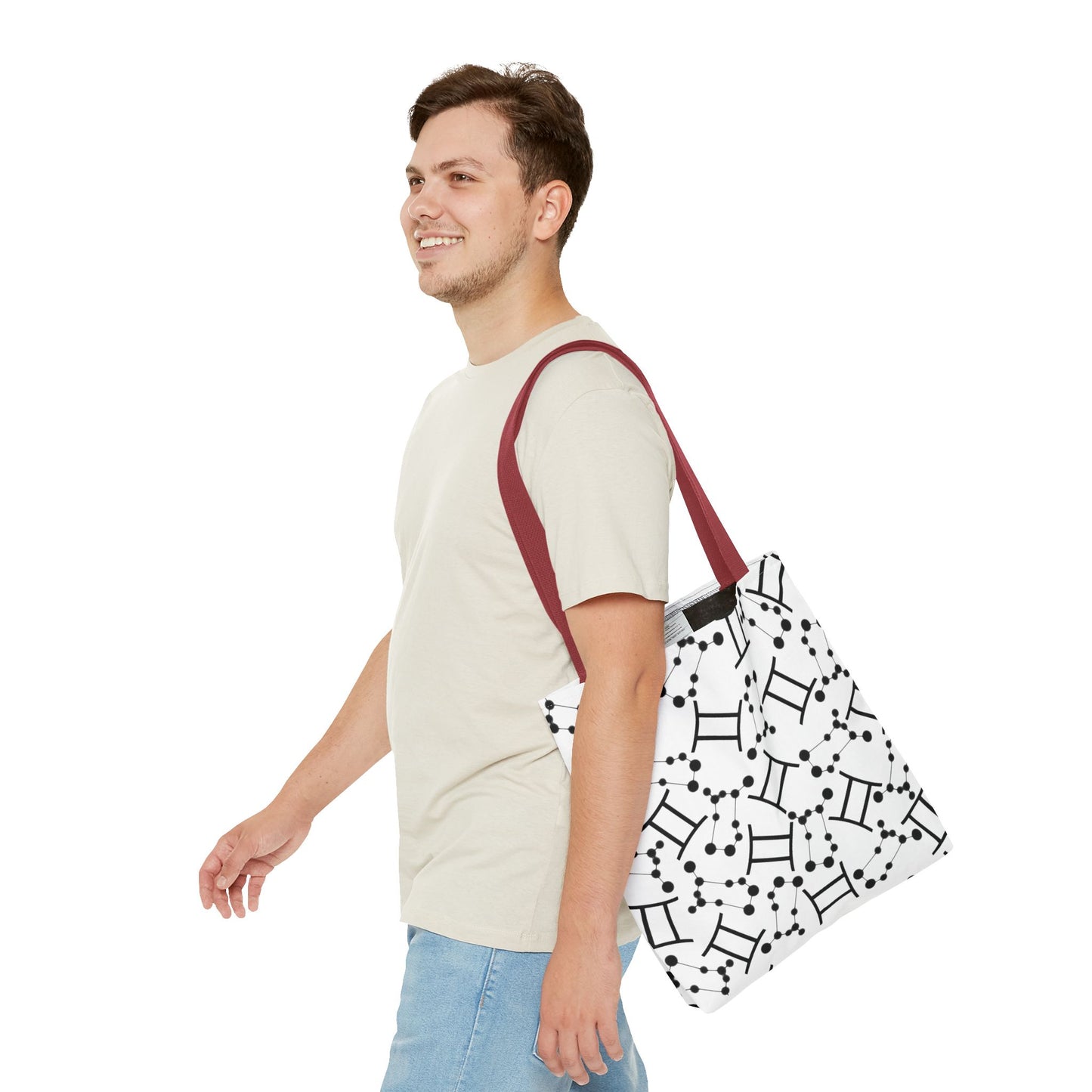 Tote Bag Gemini Zodiac sign AOP