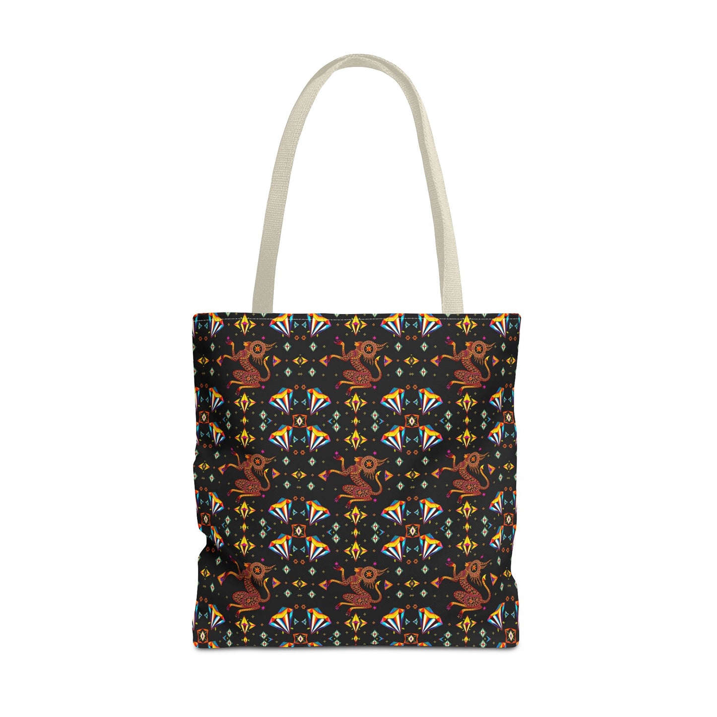 Tote Bag (AOP), Virgo, Zodiac, Jewel Pattern