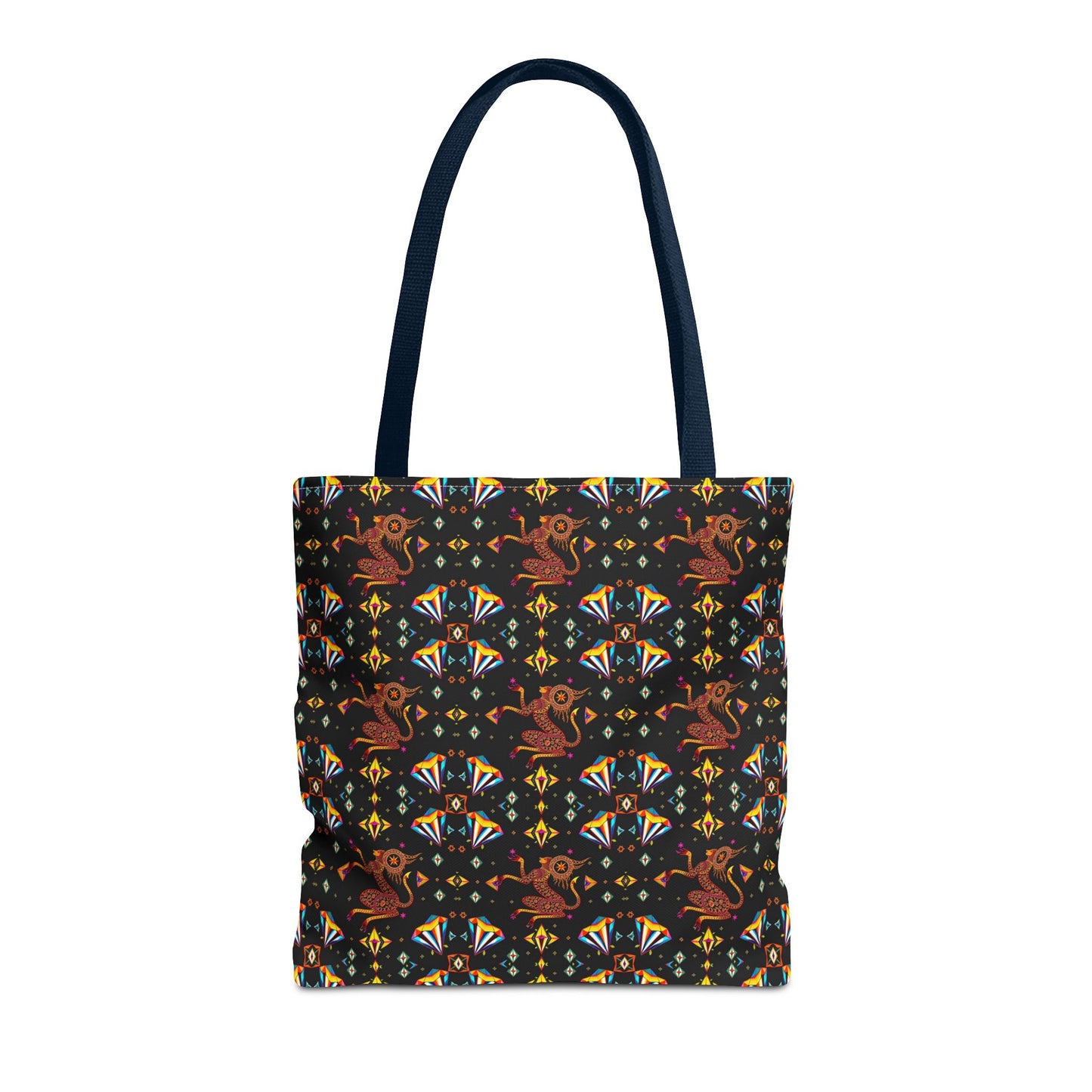 Tote Bag (AOP), Virgo, Zodiac, Jewel Pattern