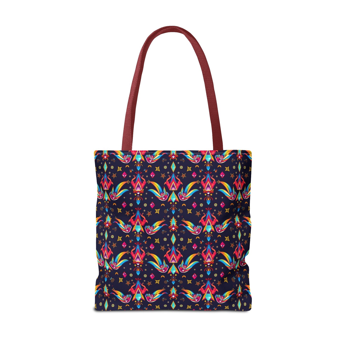 Tote Bag (AOP), Virgo, Zodiac v1, Jewel Pattern