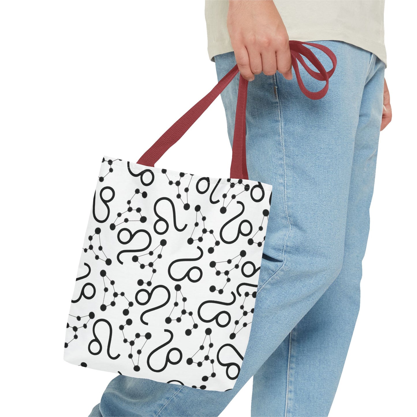 Tote Bag Leo Zodiac sign AOP