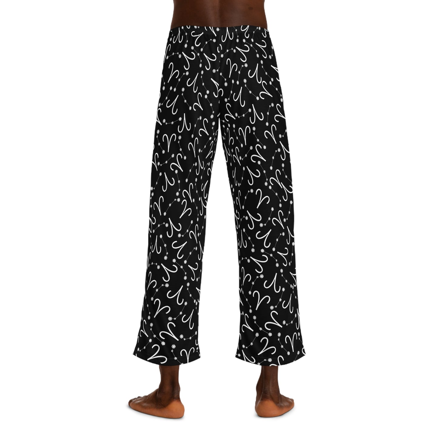 Men's Zodiac Pajama Pants (AOP) Aries Zodiac Sign