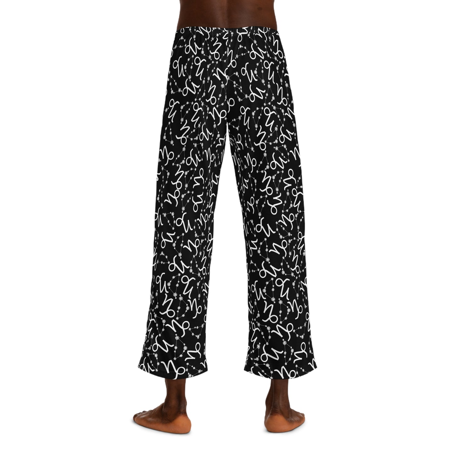 Men's Zodiac Pajama Pants (AOP) Capricorn Zodiac Sign
