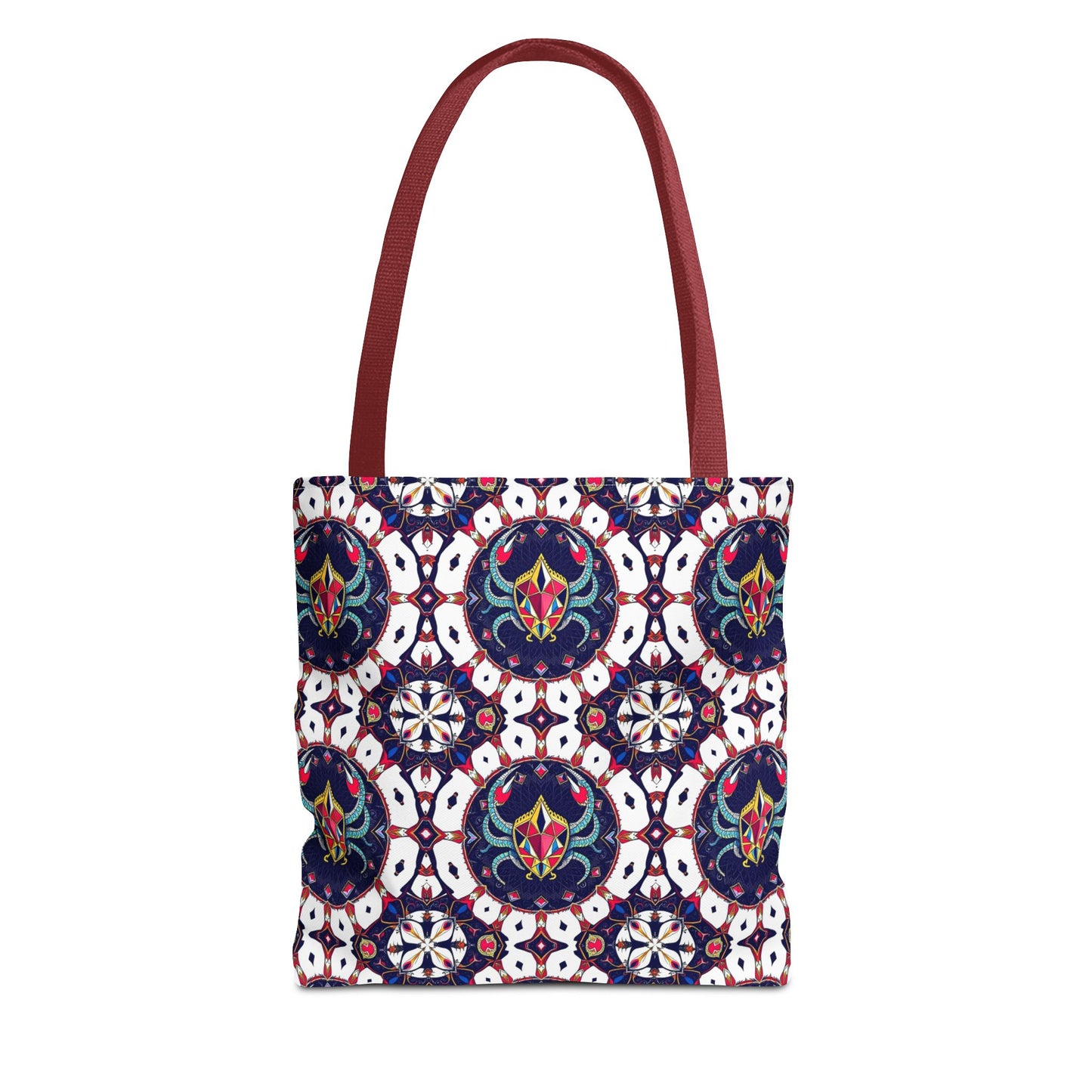 Tote Bag (AOP), Scorpio, Zodiac v1, Jewel Pattern