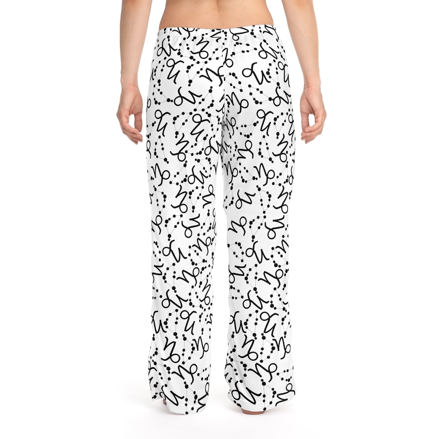 Women's Zodiac Pajama Pants (AOP) Capricorn Zodiac Sign