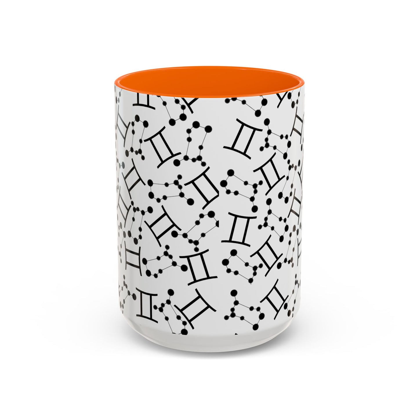 Accent Coffee Mug with the Gemini sign (11, 15oz)