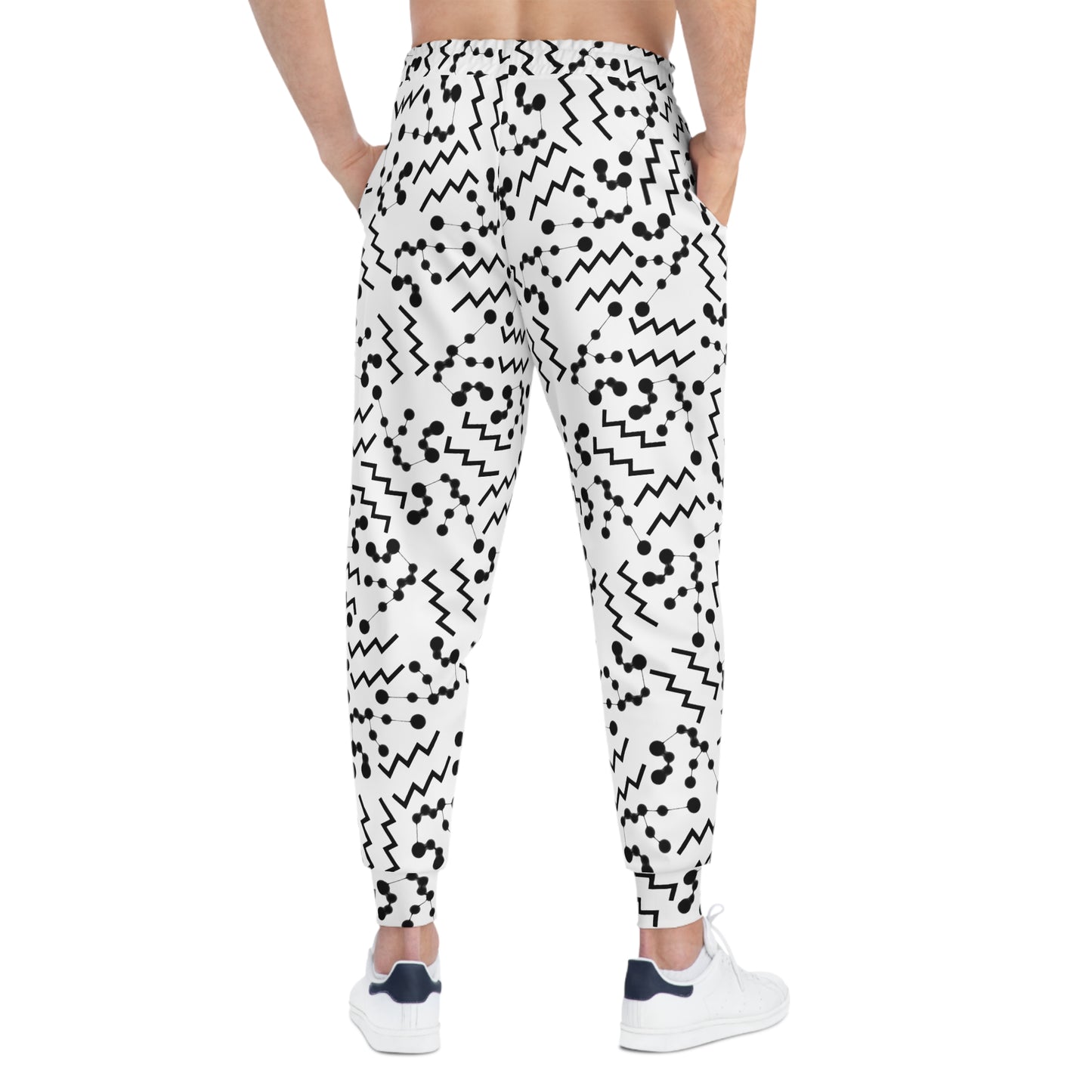 Athletic Joggers Aquarius Zodiac sign (AOP)