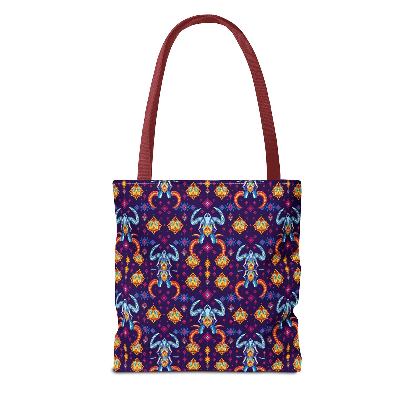 Tote Bag (AOP), Taurus, Zodiac, Jewel Pattern