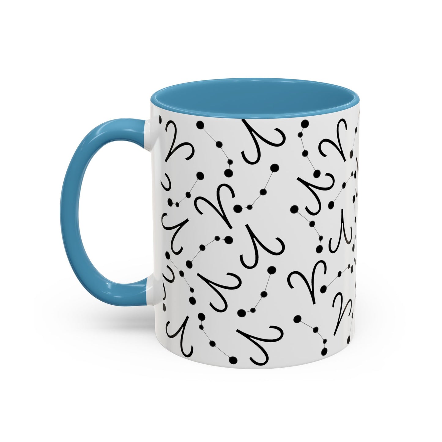 Accent Coffee Mug with the Aries sign (11, 15oz)