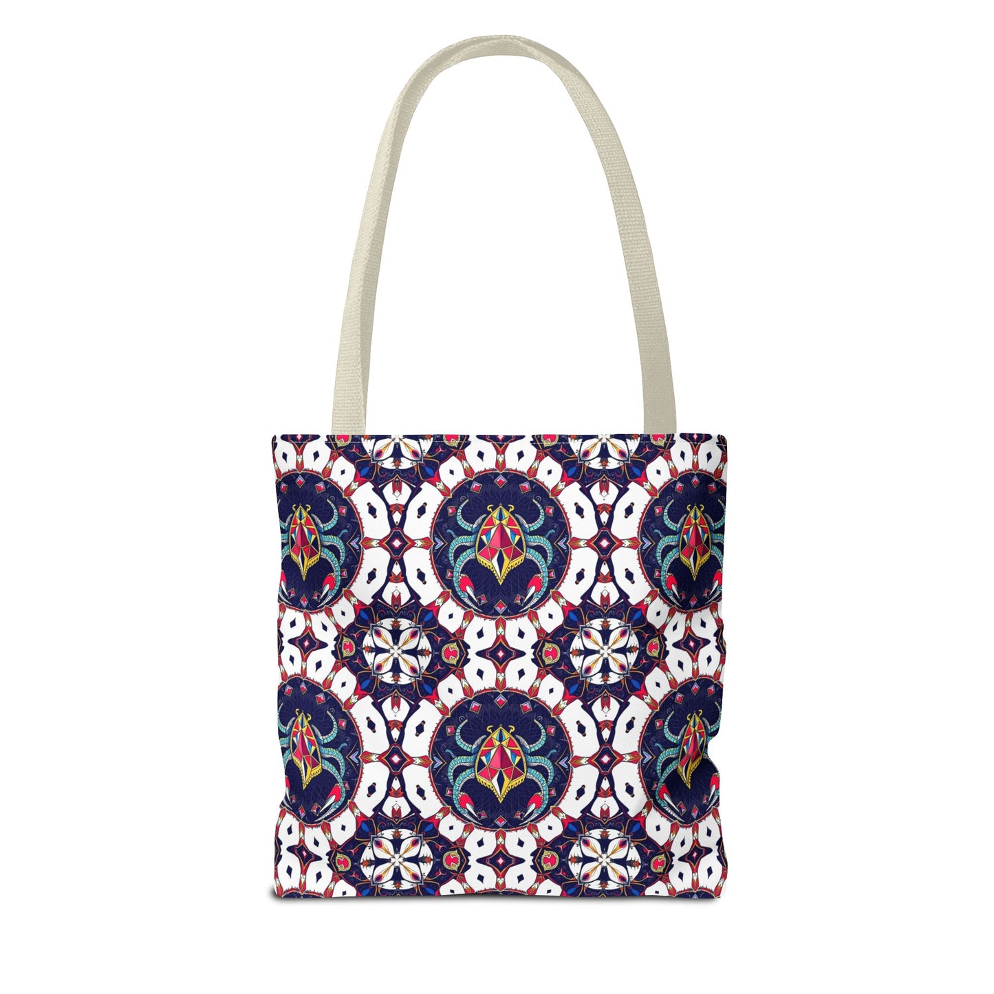 Tote Bag (AOP), Scorpio, Zodiac v1, Jewel Pattern