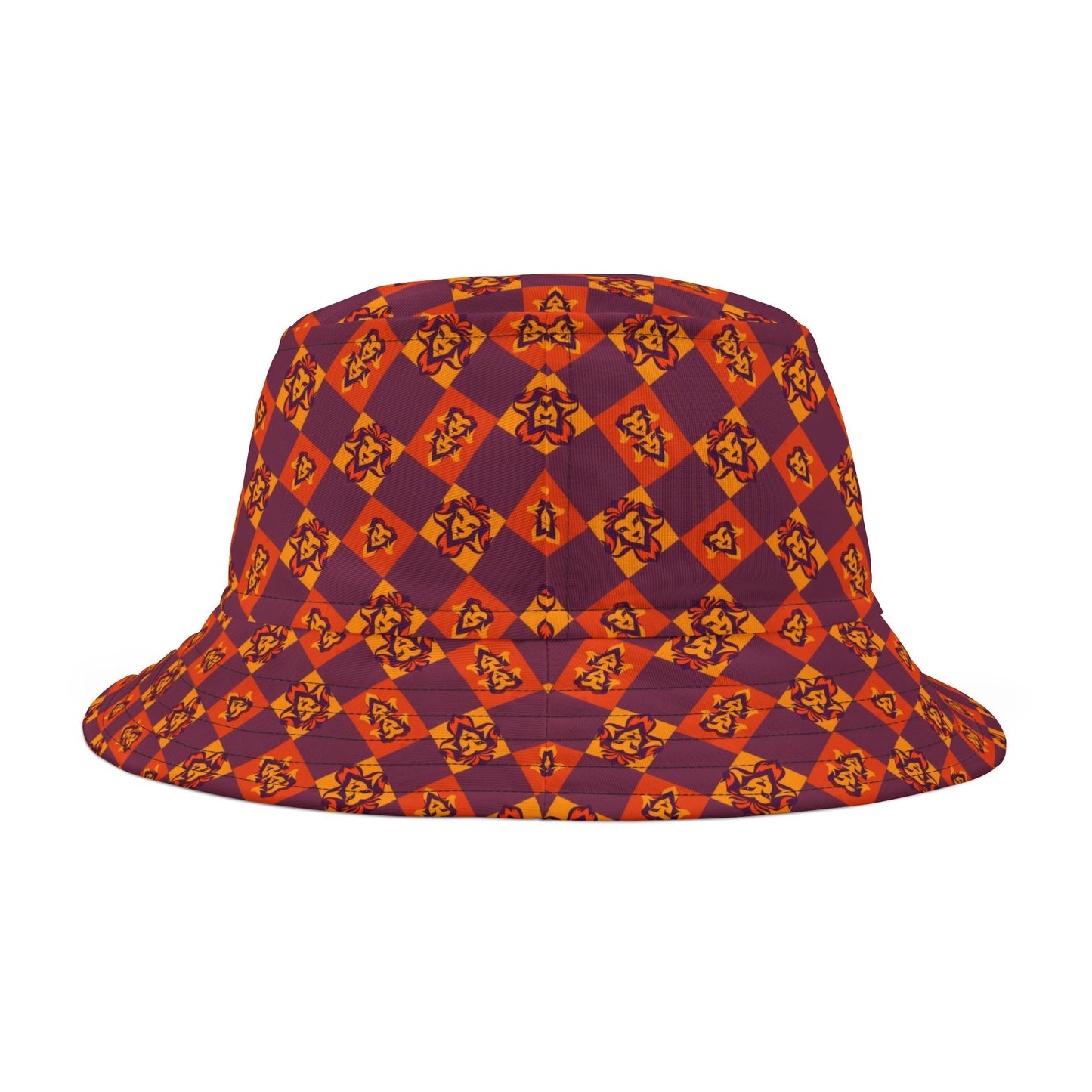 Bucket Hat, (AOP), Leo, Zodiac, Shape Pattern
