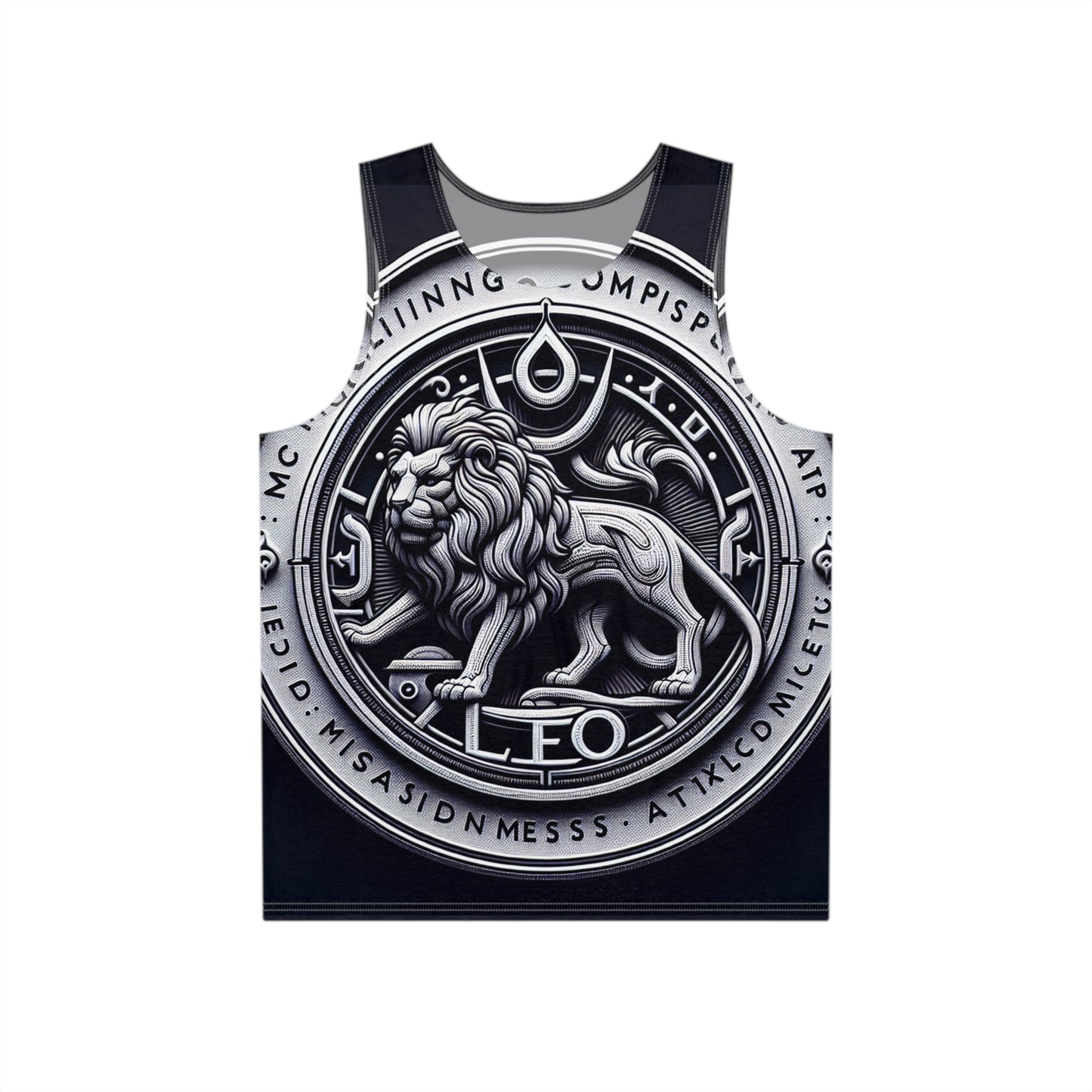 Men's Tank (AOP), Regular fit, Gemini Zodiac Sign