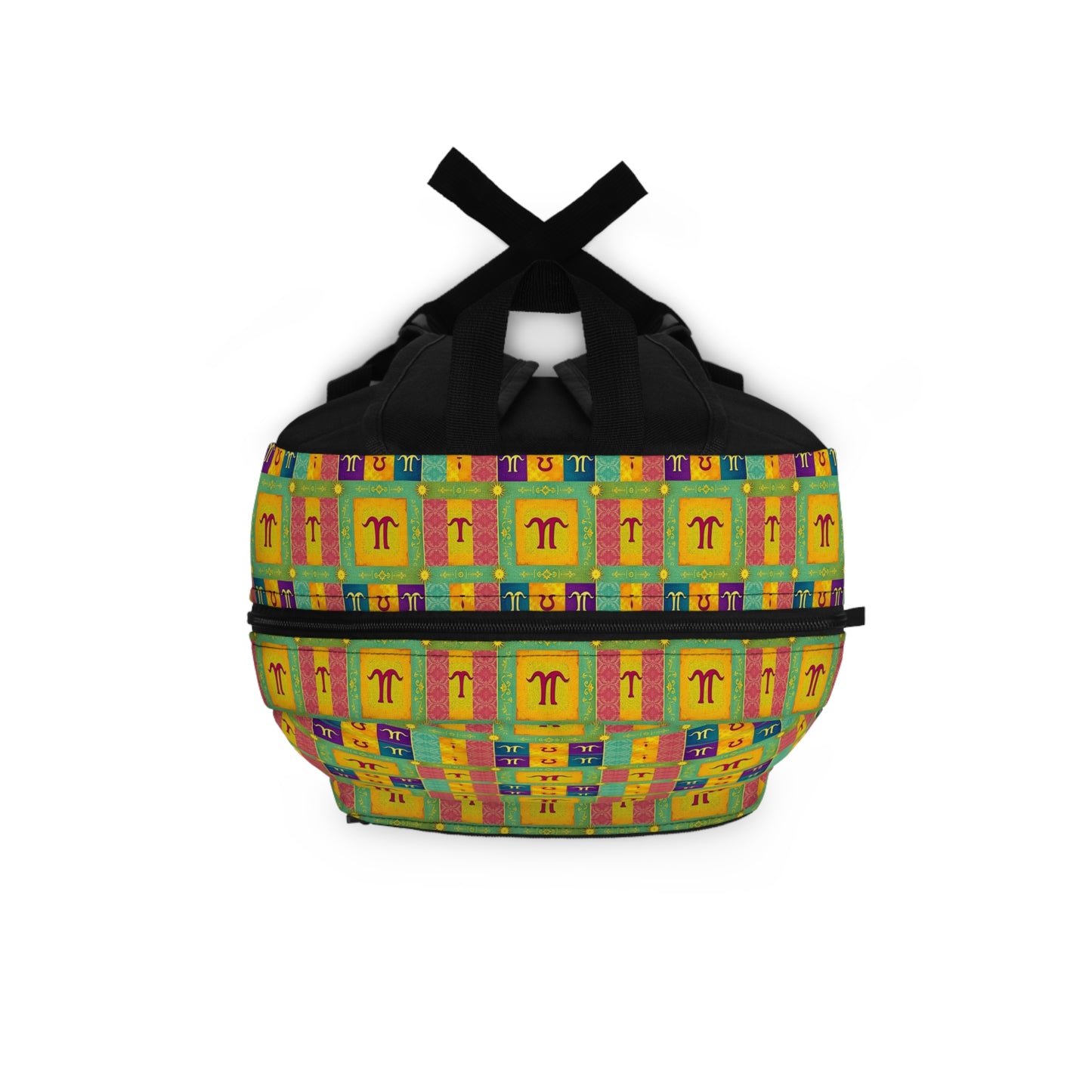 Backpack, Aquarius, Zodiac v2, Shapes Pattern