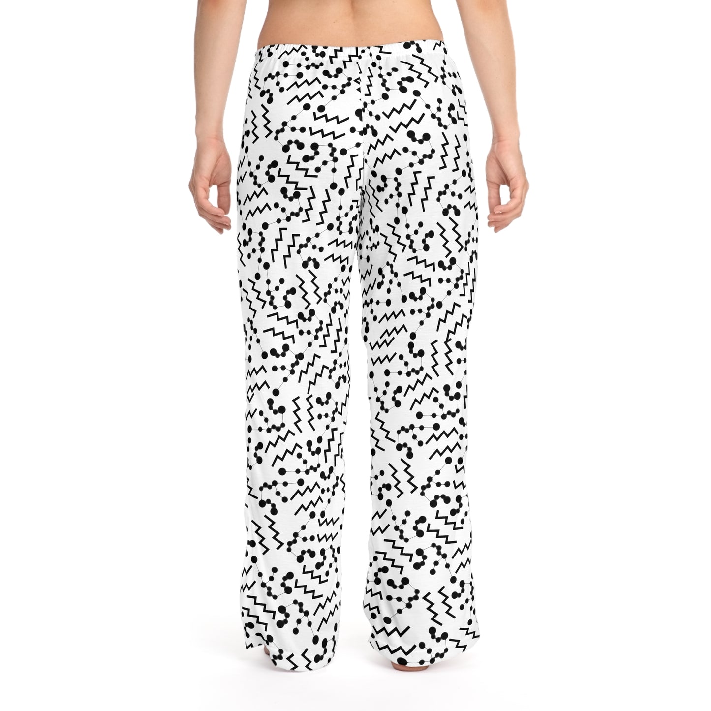 Women's Zodiac Pajama Pants (AOP) Aquarius Zodiac Sign