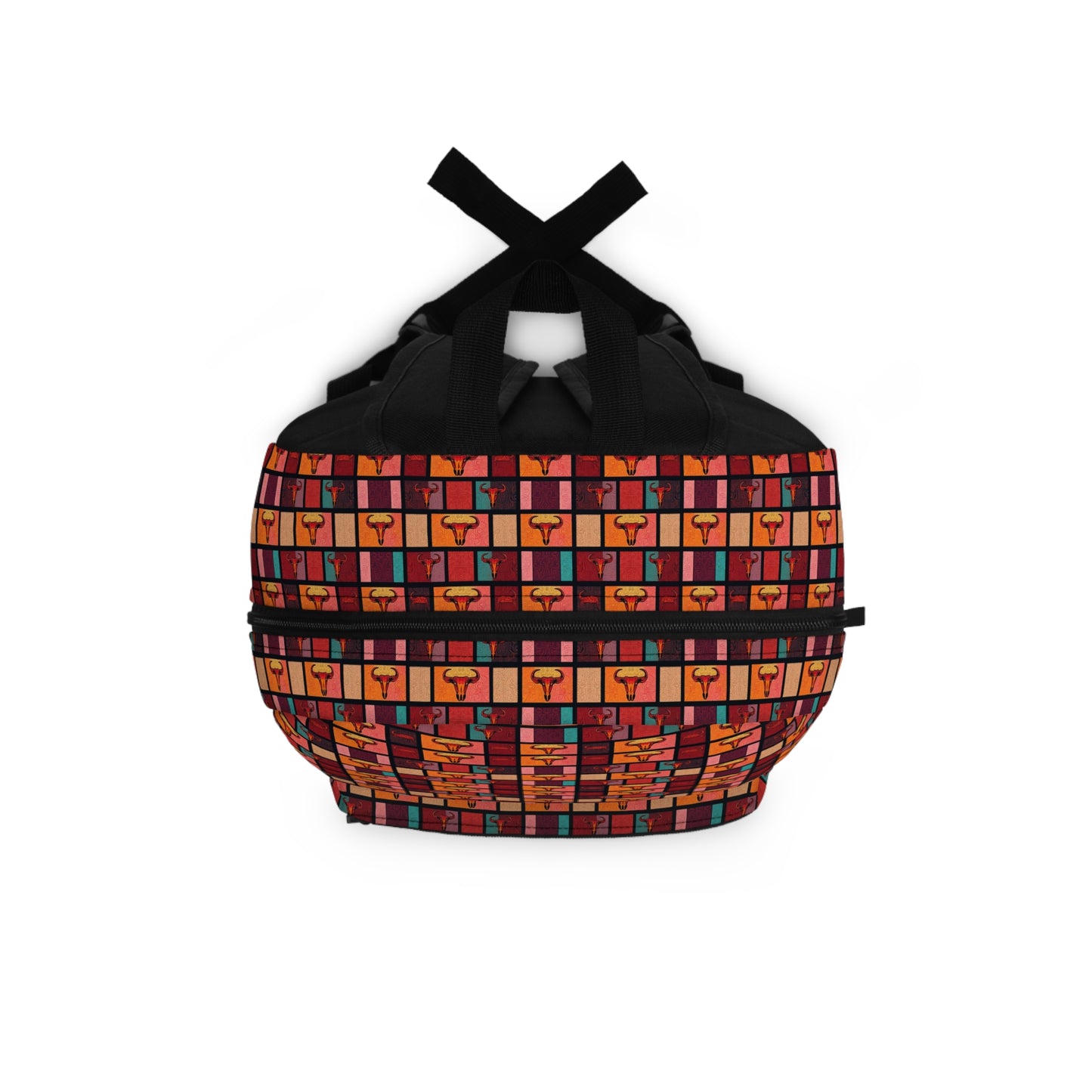 Backpack, Taurus, Zodiac v2, Shapes Pattern