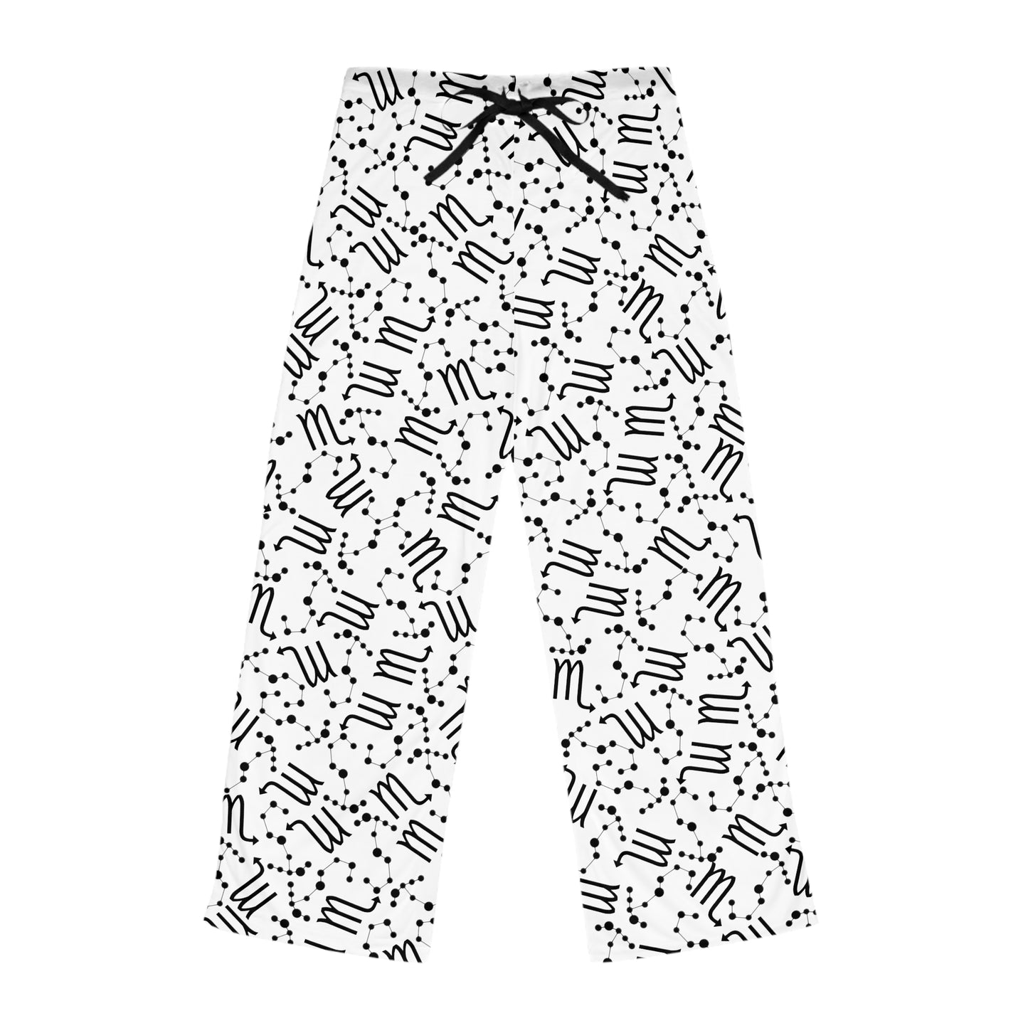 Women's Zodiac Pajama Pants (AOP) Scorpio Zodiac Sign