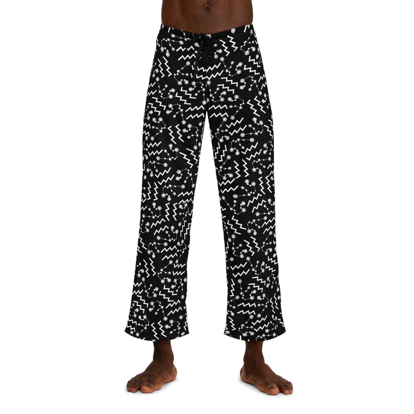 Men's Zodiac Pajama Pants (AOP) Aquarius Zodiac Sign