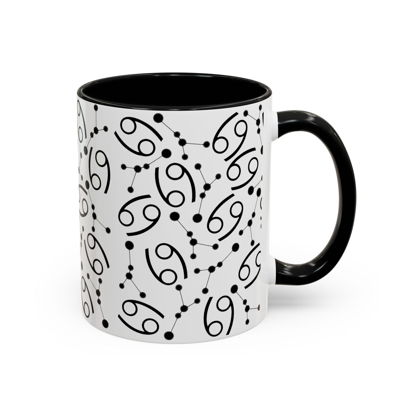 Accent Coffee Mug with the Cancer sign (11, 15oz)