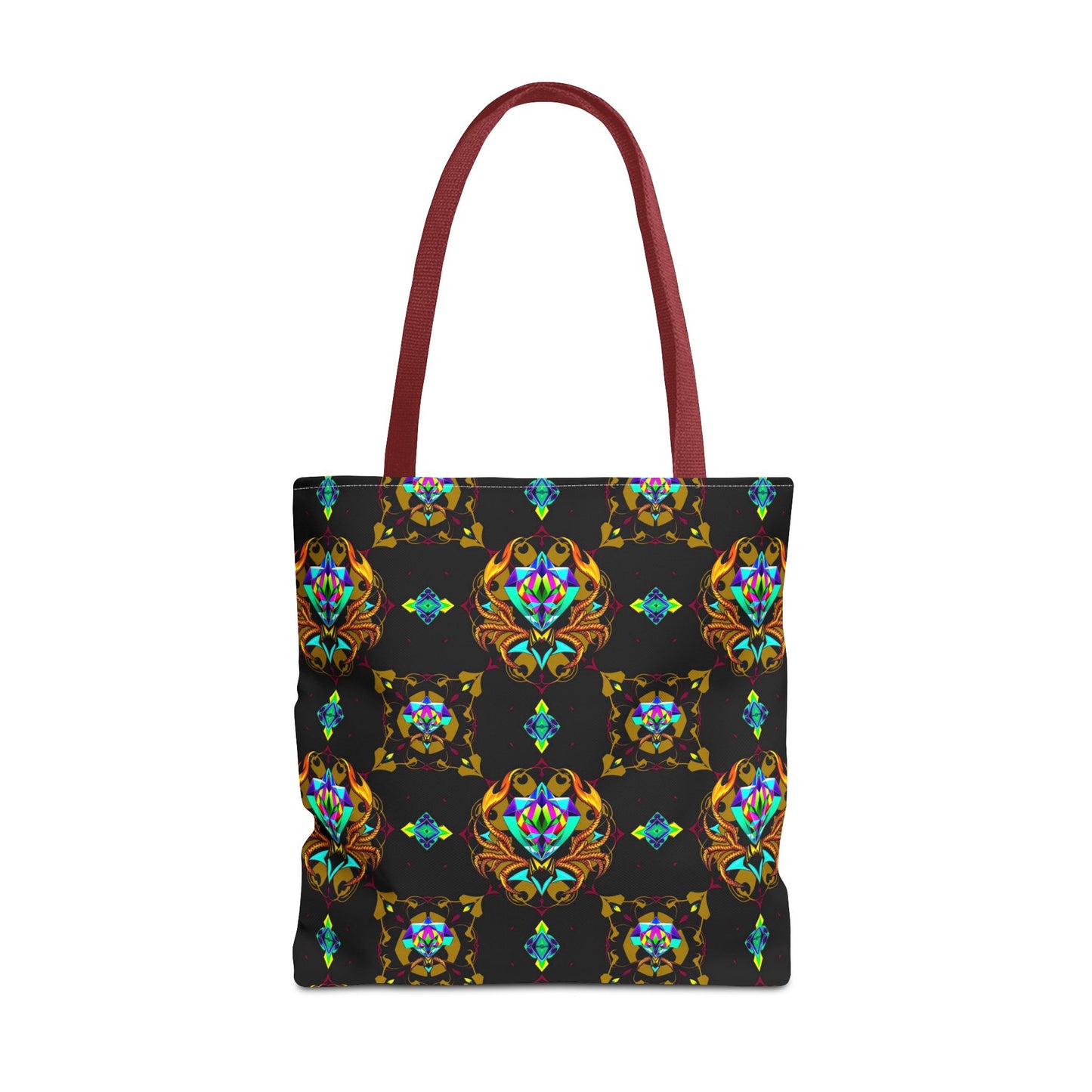 Tote Bag (AOP), Scorpio, Zodiac, Jewel Pattern