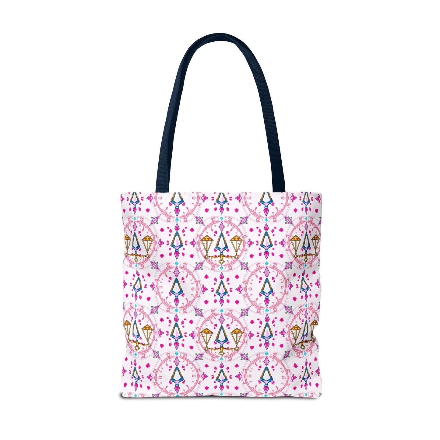 Tote Bag (AOP), Libra, Zodiac, Jewel Pattern
