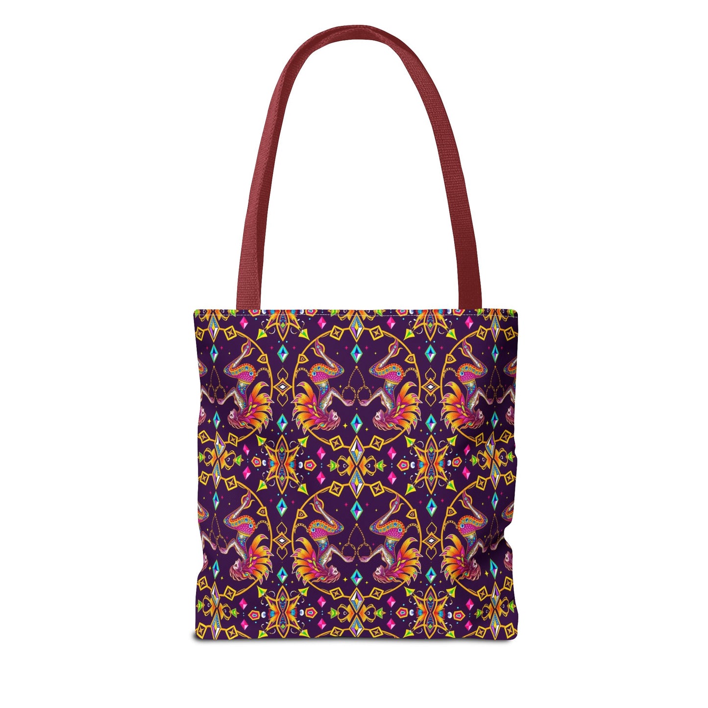 Tote Bag (AOP), Gemini, Zodiac, Jewel Pattern