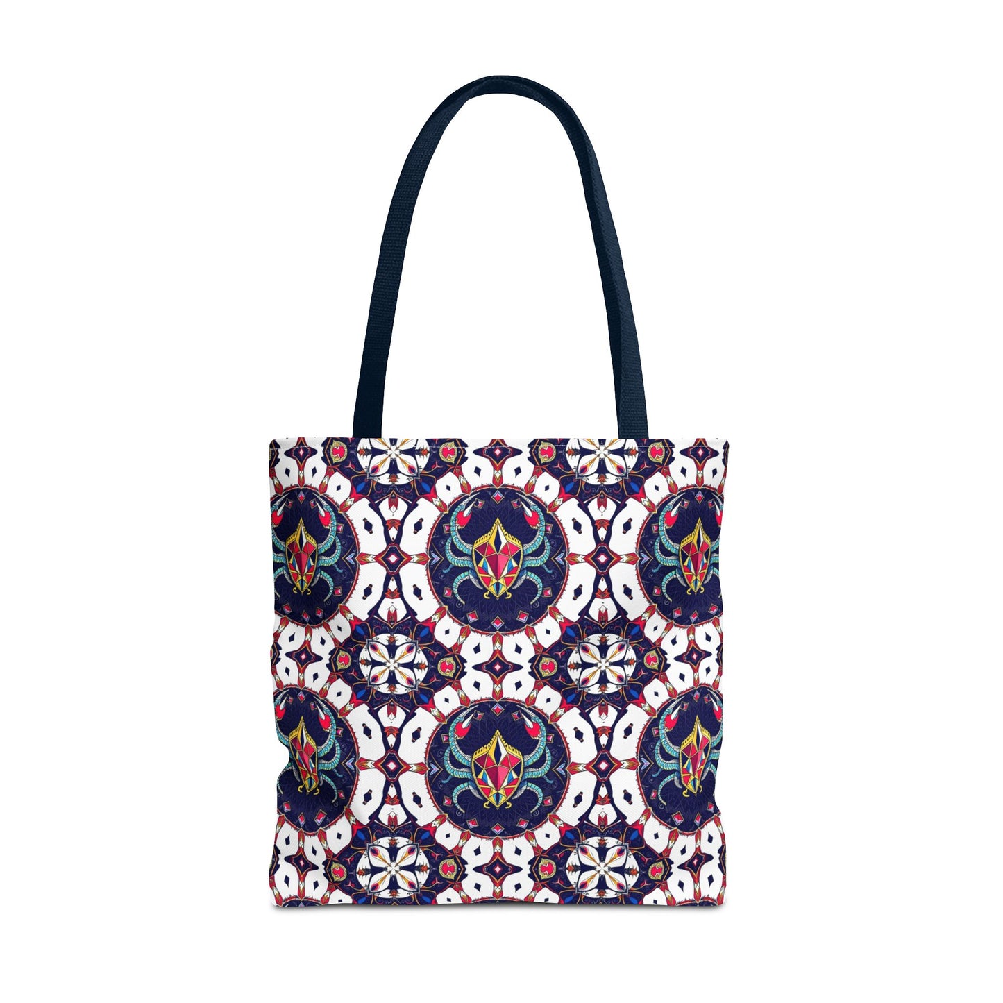 Tote Bag (AOP), Scorpio, Zodiac v1, Jewel Pattern