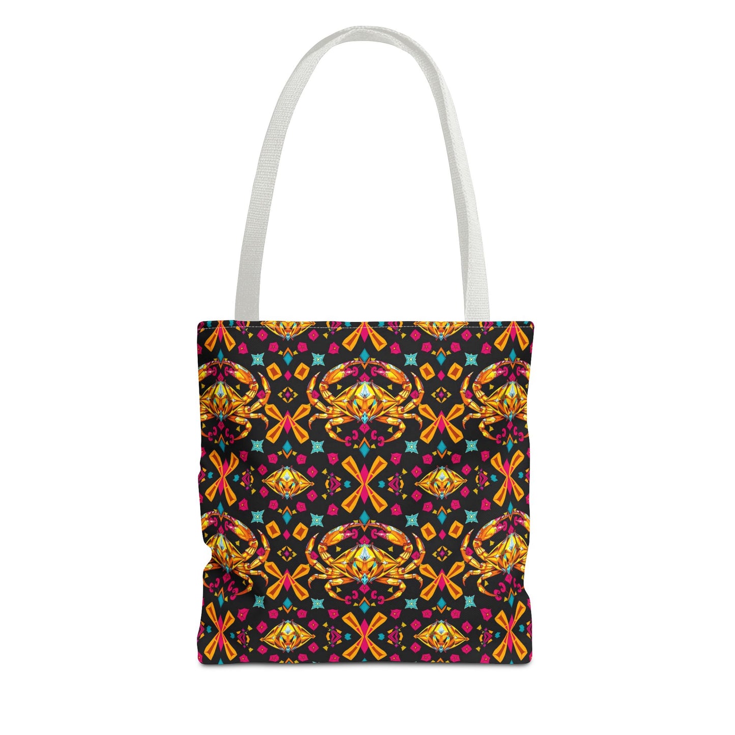 Tote Bag (AOP), Cancer, Zodiac v1, Jewel Pattern