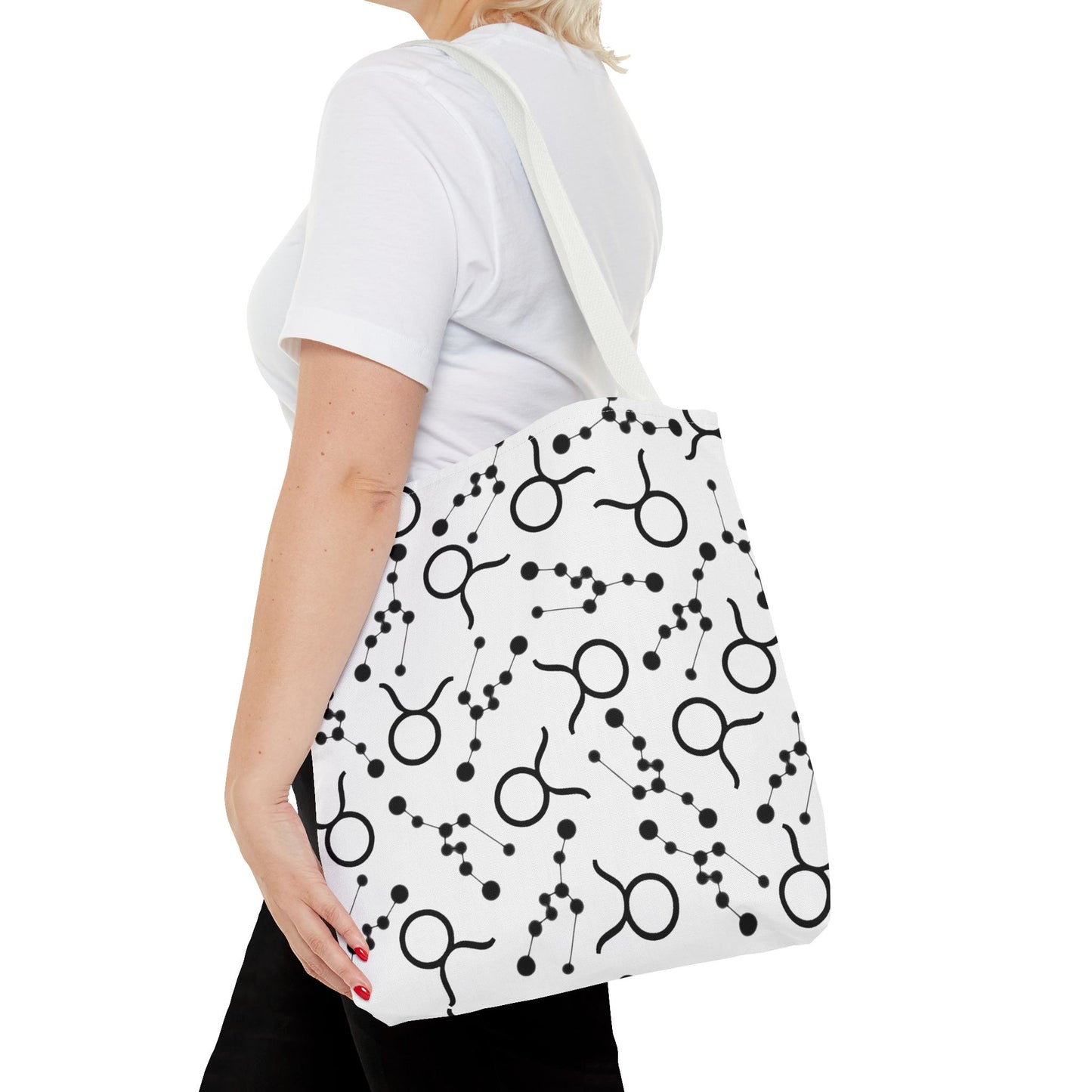 Tote Bag Taurus Zodiac sign AOP