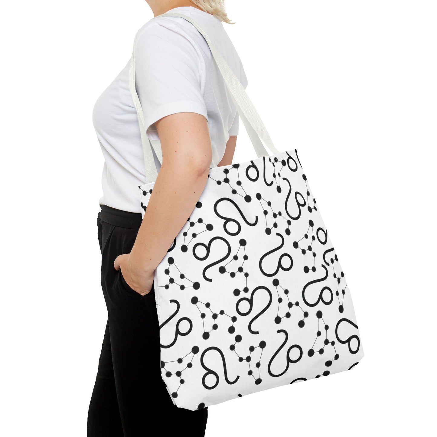Tote Bag Leo Zodiac sign AOP